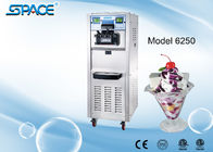 3 Compressors Commercial Soft Serve Frozen Yogurt Machine Two Control Systems