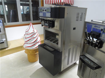 Floor Standing Italy Ice Cream And Frozen Yogurt Maker Big Capacity ETL USA Standard